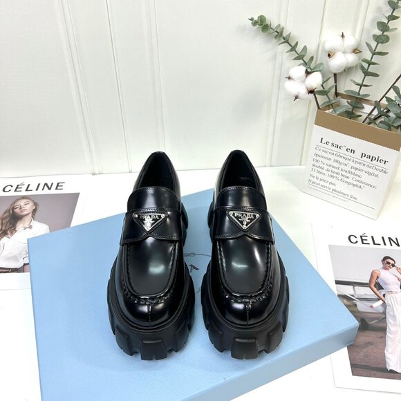 PRADA Prada patent leather single-layer platform women's black - Picture 2 of 8